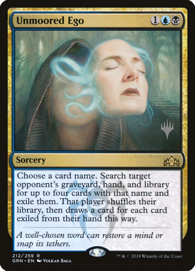 Unmoored Ego (Promo Pack) [Guilds of Ravnica Promo Pack]