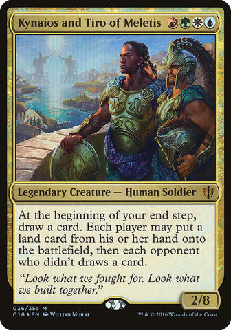 (Oversized) Kynaios and Tiro of Meletis [Commander 2016 Oversized]