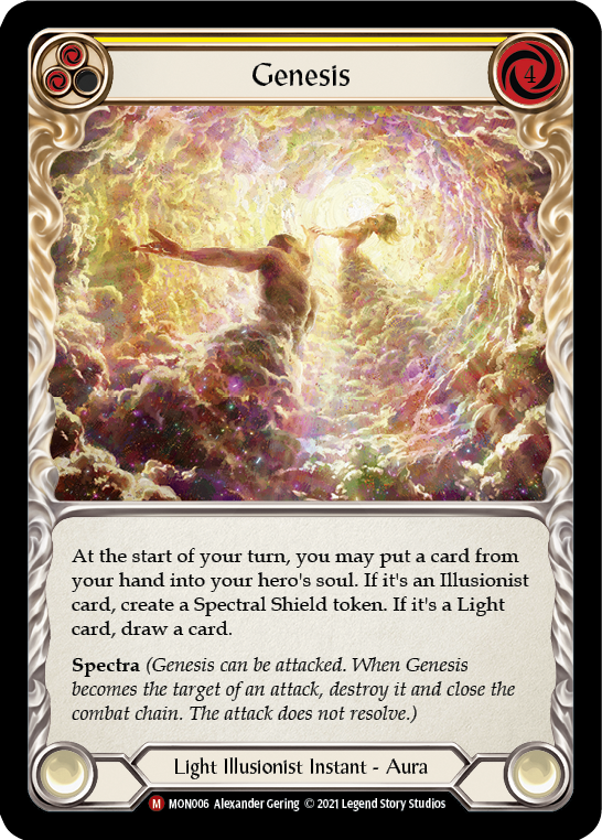 Genesis [MON006-RF] (Monarch) 1st Edition Rainbow Foil
