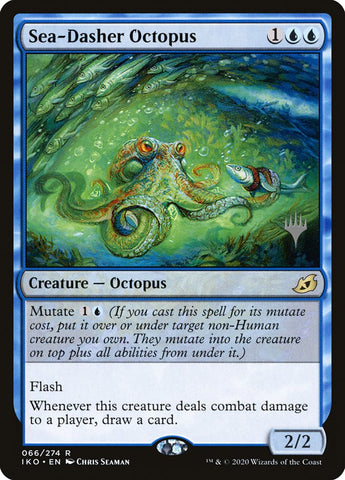 Sea-Dasher Octopus (Promo Pack) [Ikoria: Lair of Behemoths Promo Pack]