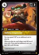 front of card Safety Inspector [Unleashed] 164/219