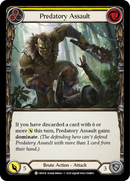 Predatory Assault (Yellow) [CRU014] (Crucible of War) 1st Edition Normal