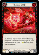 Blessing of Qi (Blue) [DYN055] (Dynasty) Rainbow Foil