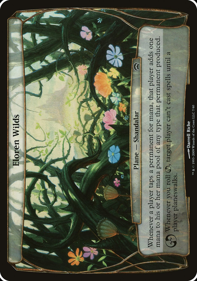 (Oversized Plane) Eloren Wilds [Planechase]