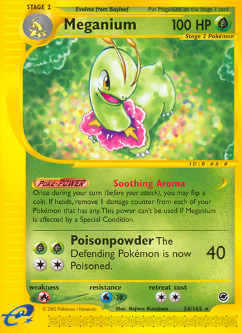 Meganium (54/165) [Expedition: E-Card Base Set]