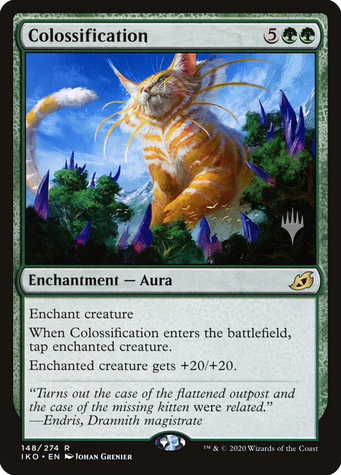 Colossification (Promo Pack) [Ikoria: Lair of Behemoths Promo Pack]