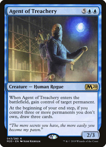 Agent of Treachery (Promo Pack) [Core Set 2020 Promo Pack]