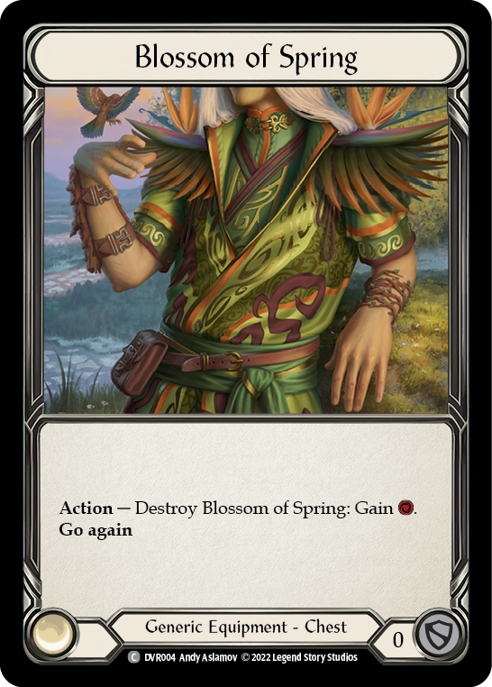 Blossom of Spring [DVR004] (Classic Battles: Rhinar vs Dorinthea) Rainbow Foil