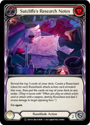 Sutcliffe's Research Notes (Red) [U-CRU154] (Crucible of War Unlimited) Unlimited Normal