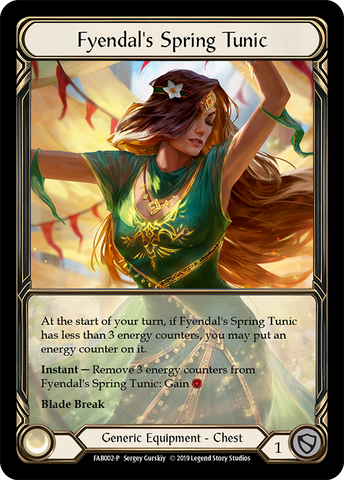 Fyendal's Spring Tunic [FAB002] (Promo)  Rainbow Foil