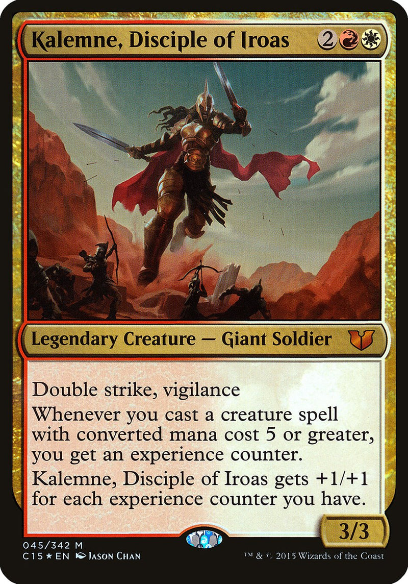 (Oversized) Kalemne, Disciple of Iroas [Commander 2015 Oversized]