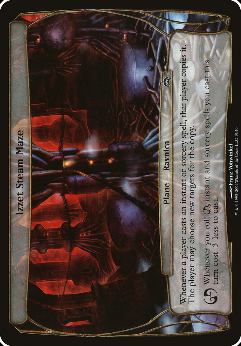 (Oversized Plane) Izzet Steam Maze [Planechase]