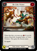 Be Like Water (Red) [OUT068] (Outsiders) Rainbow Foil