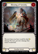 Blessing of Serenity (Yellow) [U-CRU042] (Crucible of War Unlimited) Unlimited Normal