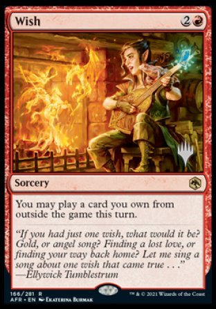 Wish (Promo Pack) [Dungeons & Dragons: Adventures in the Forgotten Realms Promo Pack]