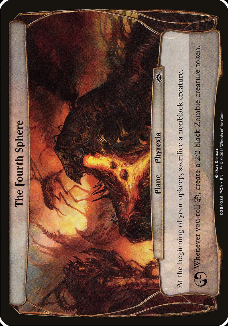 (Oversized Plane) The Fourth Sphere [Planechase Anthology Planes]