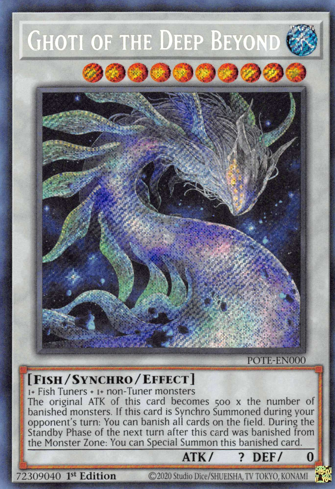 Ghoti of the Deep Beyond [POTE-EN000] Secret Rare