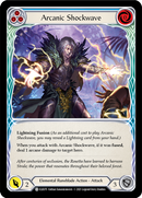 Arcanic Shockwave (Blue) [ELE075] (Tales of Aria) 1st Edition Normal