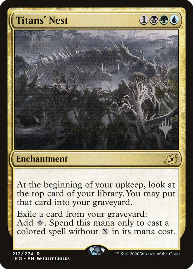 Titans' Nest (Promo Pack) [Ikoria: Lair of Behemoths Promo Pack]