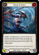 Flood of Force [CRU055] (Crucible of War) 1st Edition Rainbow Foil