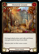 Memorial Ground (Blue) [MON305-RF] (Monarch) 1st Edition Rainbow Foil