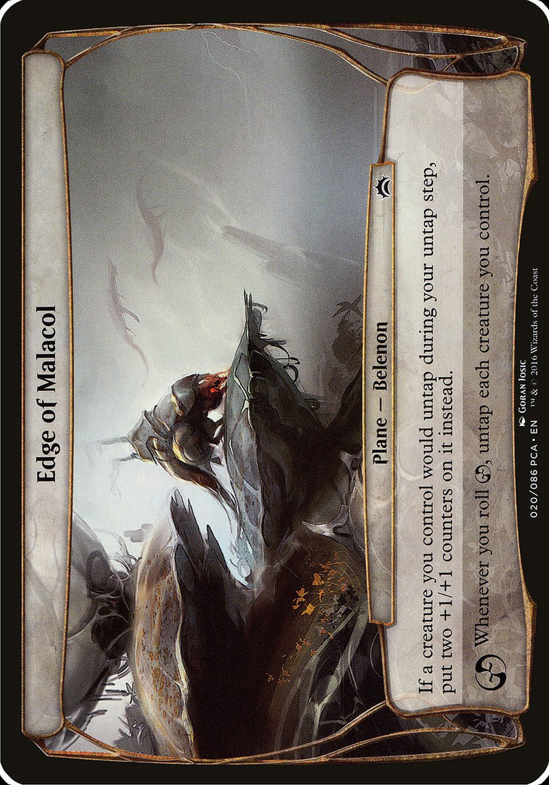 (Oversized Plane) Edge of Malacol [Planechase Anthology Planes]