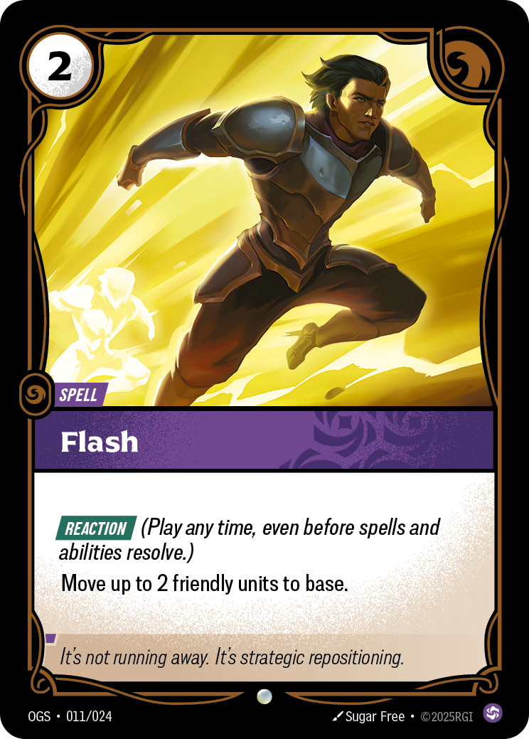 front of card Flash [Origins: Proving Grounds]