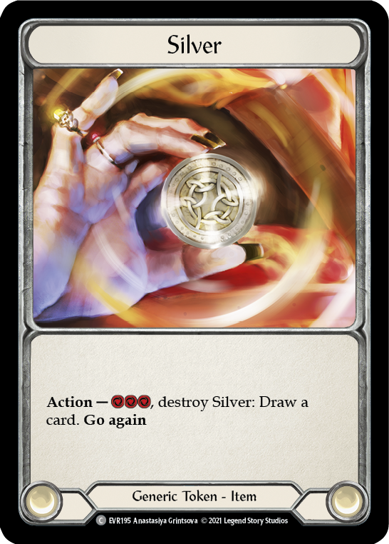Silver [EVR195] (Everfest) 1st Edition Rainbow Foil