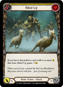 Riled Up (Yellow) [U-CRU017] (Crucible of War Unlimited) Unlimited Normal