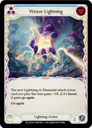 Weave Lightning (Blue) [U-ELE182] (Tales of Aria Unlimited) Unlimited Rainbow Foil