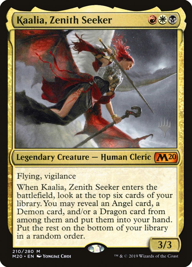 Kaalia, Zenith Seeker (Promo Pack) [Core Set 2020 Promo Pack]