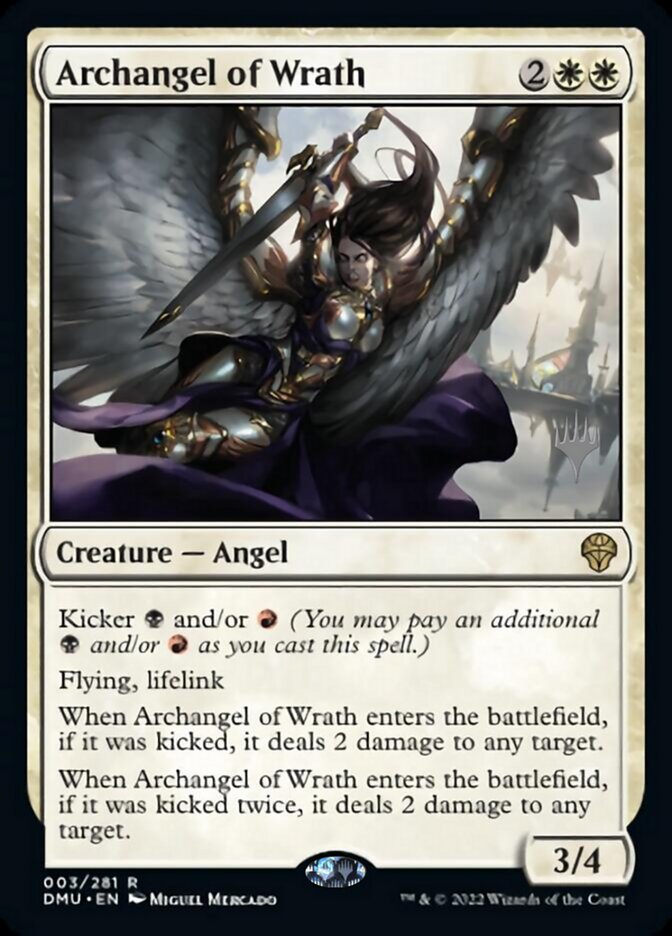 Archangel of Wrath (Promo Pack) [Dominaria United Promo Pack]