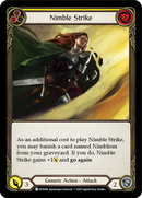 Nimble Strike (Yellow) [U-WTR186] (Welcome to Rathe Unlimited) Unlimited Rainbow Foil