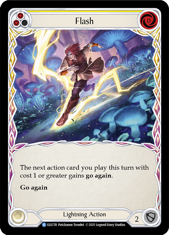Flash (Yellow) [ELE178] (Tales of Aria) 1st Edition Normal
