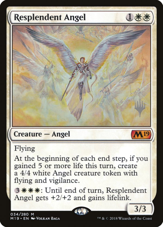 Resplendent Angel (Promo Pack) [Core Set 2019 Promo Pack]