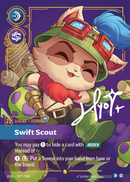 front of card Teemo, Swift Scout (Overnumbered) (Signature) [Origins]