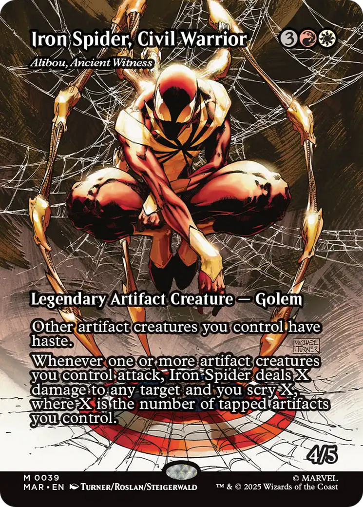 Iron Spider, Civil Warrior - Alibou, Ancient Witness [Marvel's Spider-Man: Eternal-Legal]