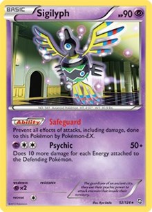 Sigilyph (52/124) (Black & White: Dragons Exalted) [Theme Deck Exclusive]