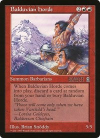 (Oversized) Balduvian Horde [Oversize Cards]