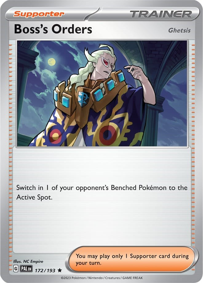 Boss's Orders (172/193) (Scarlet & Violet: Paldea Evolved) [Theme Deck Exclusive]