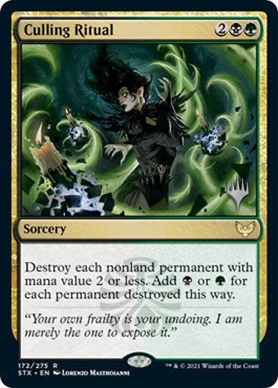 Culling Ritual (Promo Pack) [Strixhaven: School of Mages Promo Pack]