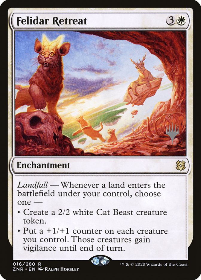 Felidar Retreat (Promo Pack) [Zendikar Rising Promo Pack]