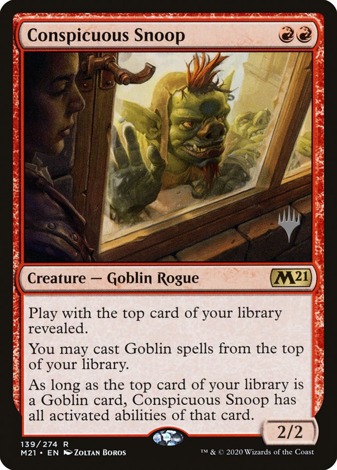 Conspicuous Snoop (Promo Pack) [Core Set 2021 Promo Pack]