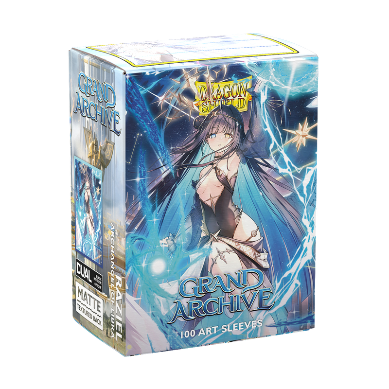 Dragon Shield: Standard 100ct Sleeves - Grand Archive (Raziel, Archangel of Libra)