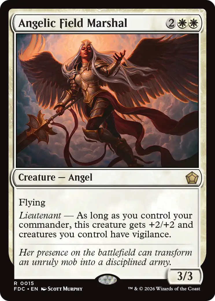 Angelic Field Marshal [Foundations Commander]