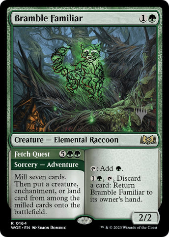 Bramble Familiar // Fetch Quest [Wilds of Eldraine Promo Pack]