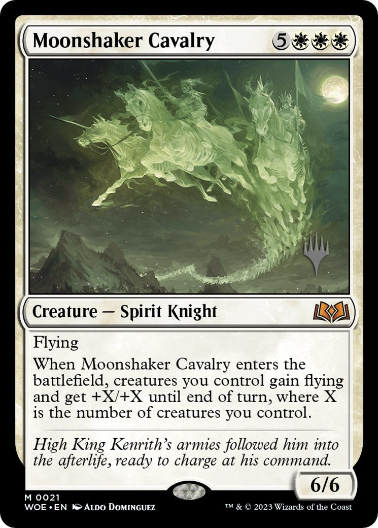 Moonshaker Cavalry [Wilds of Eldraine Promo Pack]