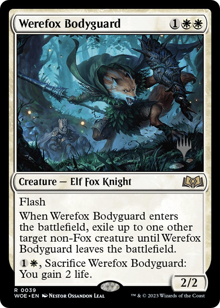 Werefox Bodyguard [Wilds of Eldraine Promo Pack]