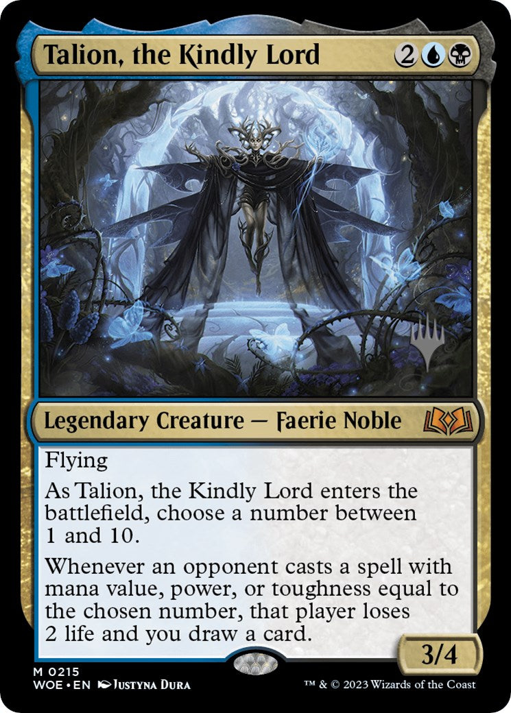 Talion, the Kindly Lord [Wilds of Eldraine Promo Pack]