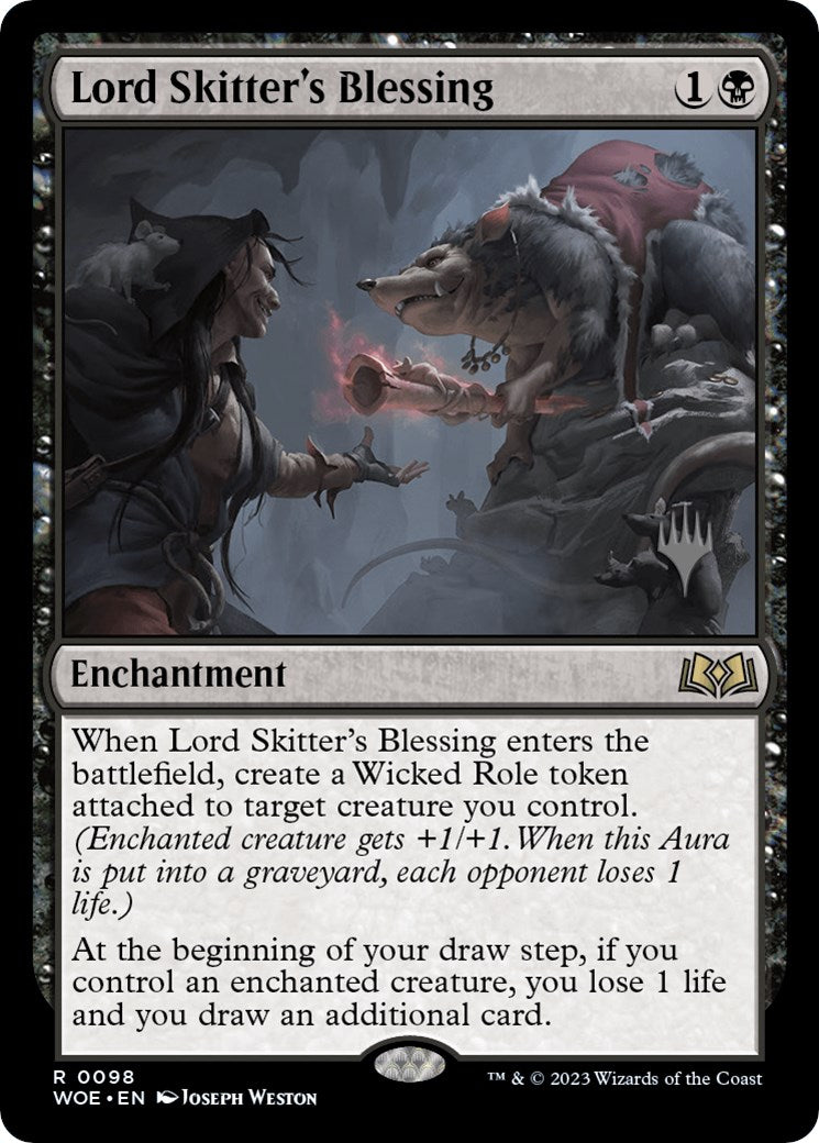 Lord Skitter's Blessing [Wilds of Eldraine Promo Pack]